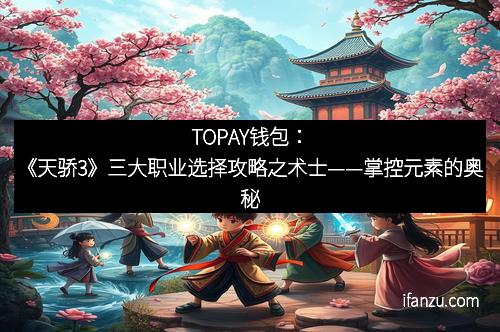 TOPAY钱包：《天骄3》三大职业选择攻略之术士——掌控元素的奥秘
